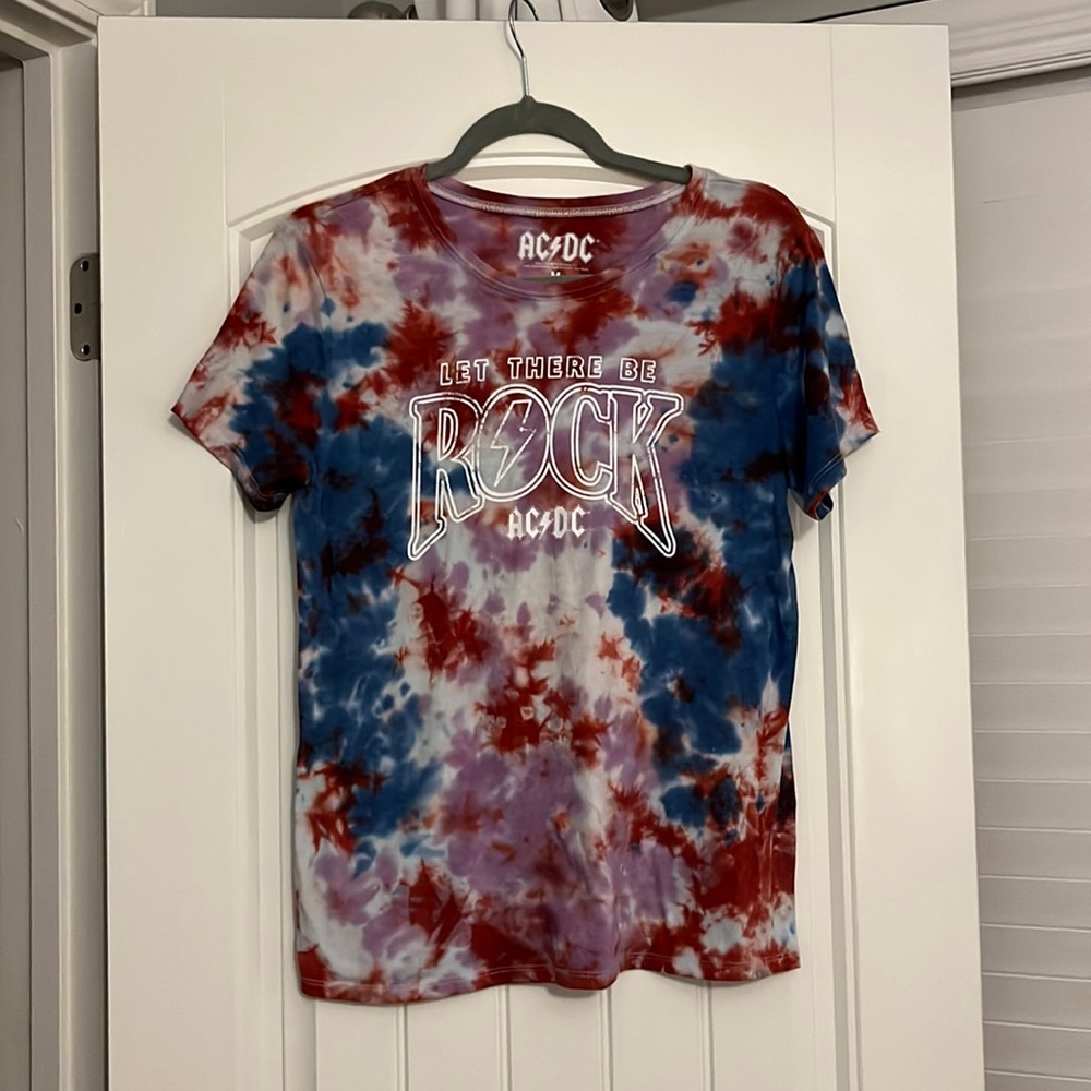 AC/DC Tie Dye Shirt